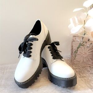 Madden Girl Halsee Lace-Up Heeled Shoes EUC